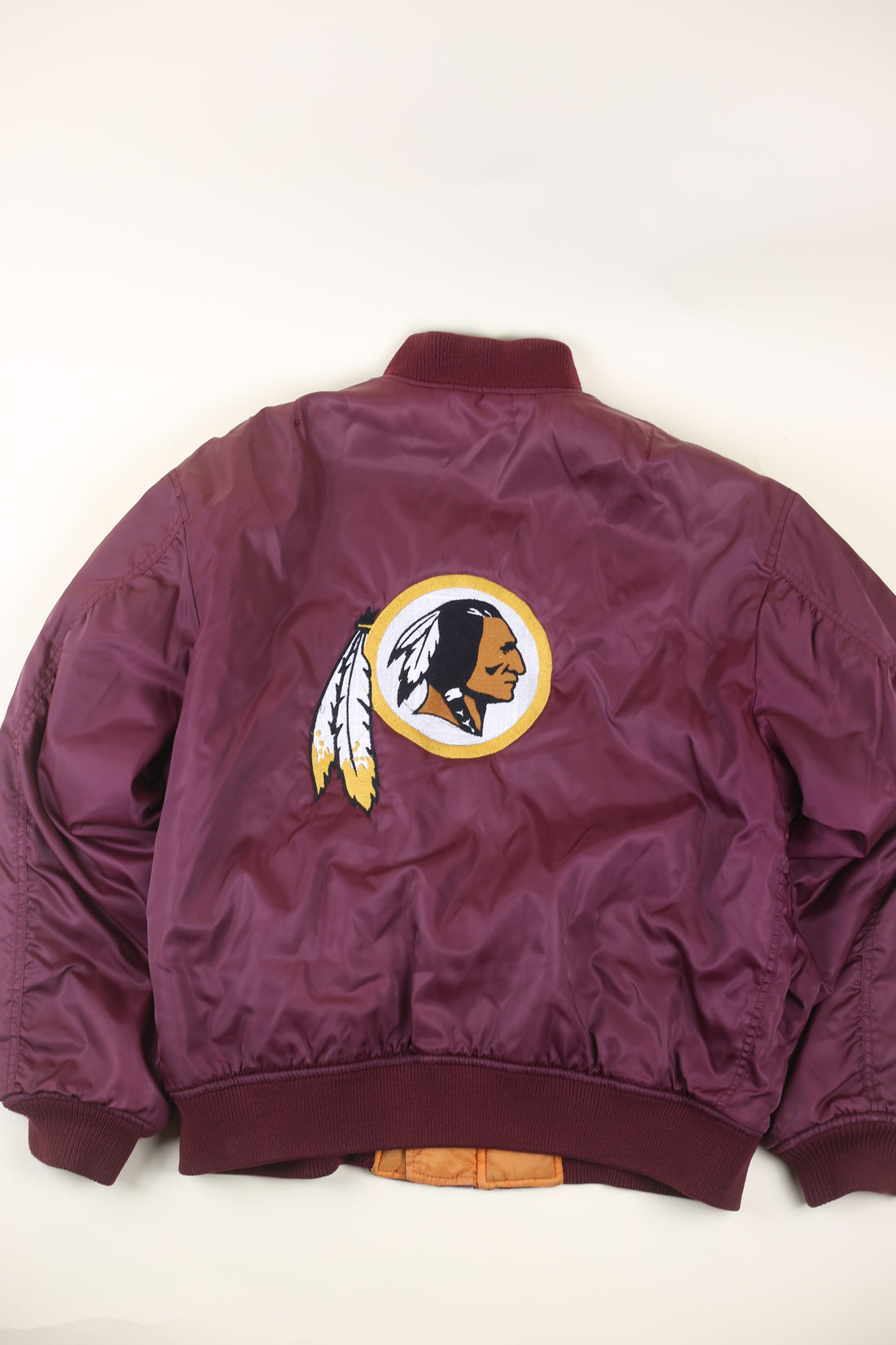 MA1 Bomber Jacket with Redskins Embroidery - XL -