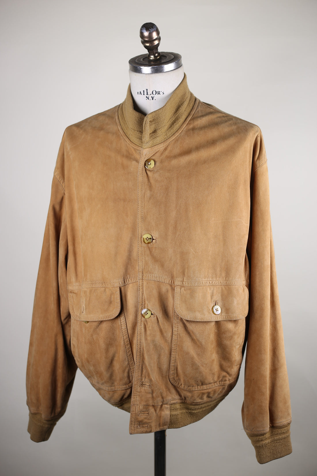 Real leather reindeer jacket - L it -