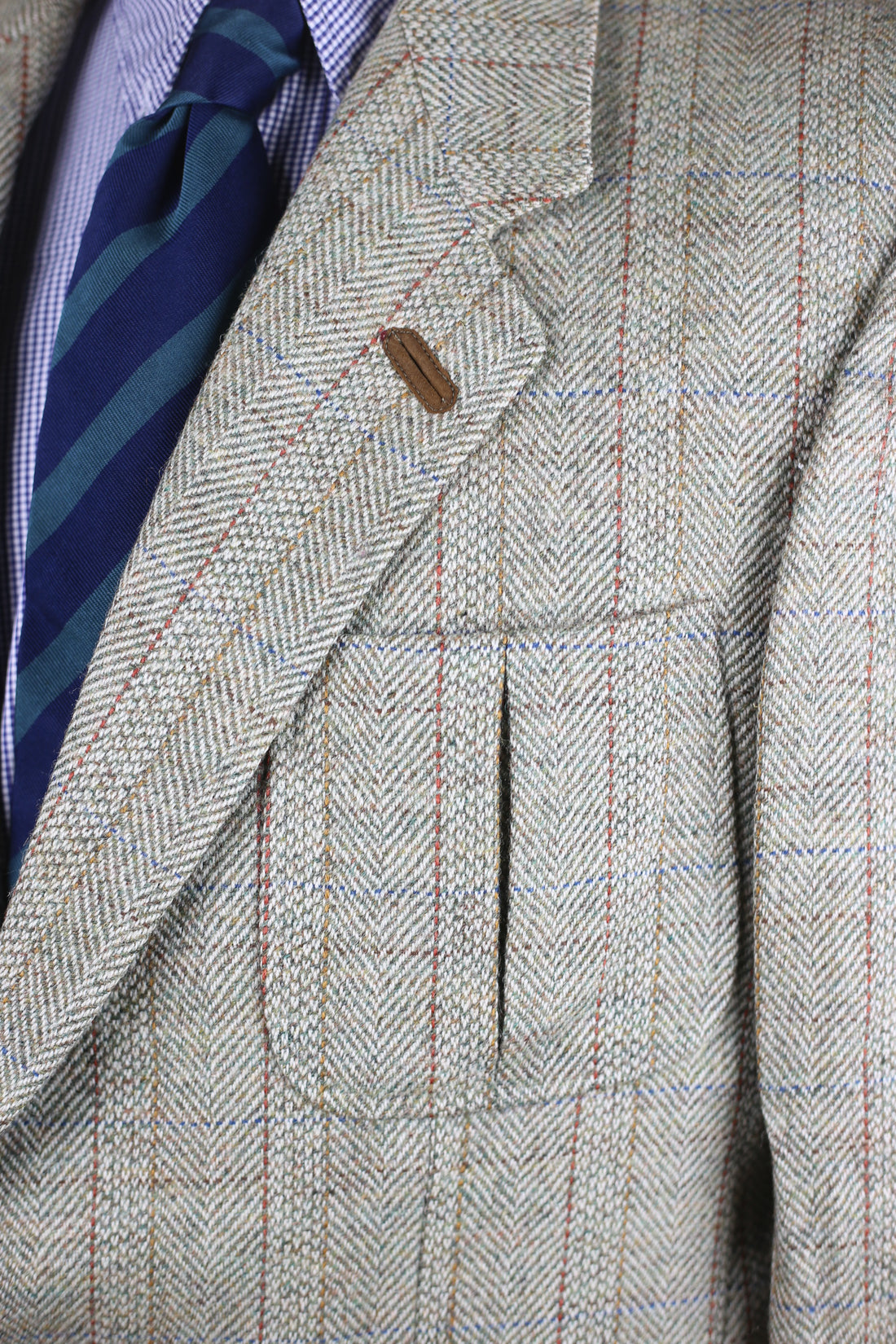TWEED WOOL Jacket - L 48-50 it -
