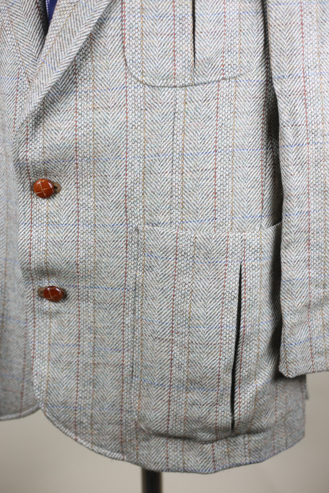 TWEED WOOL Jacket - L 48-50 it -