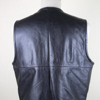 Leather Vest - M -