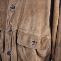 Real leather reindeer jacket - L it -