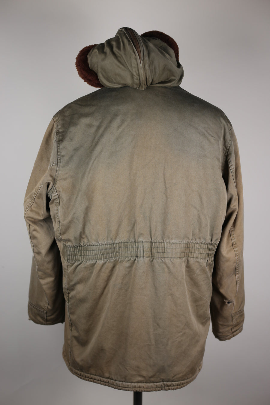 PARKA B9 FLIGHT JACKET VINTAGE 1960s  -  L -