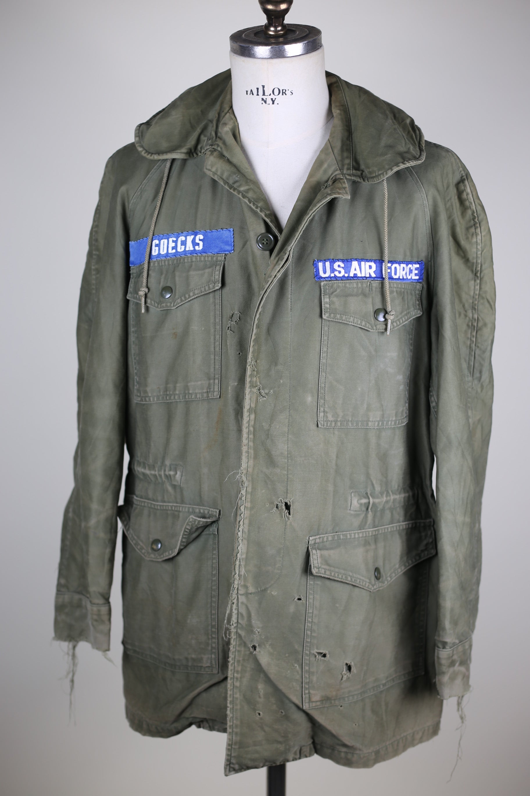 Field Jacket WIND RESISTANT OG 107 US AIR FORCE - M - – bunkerdepot