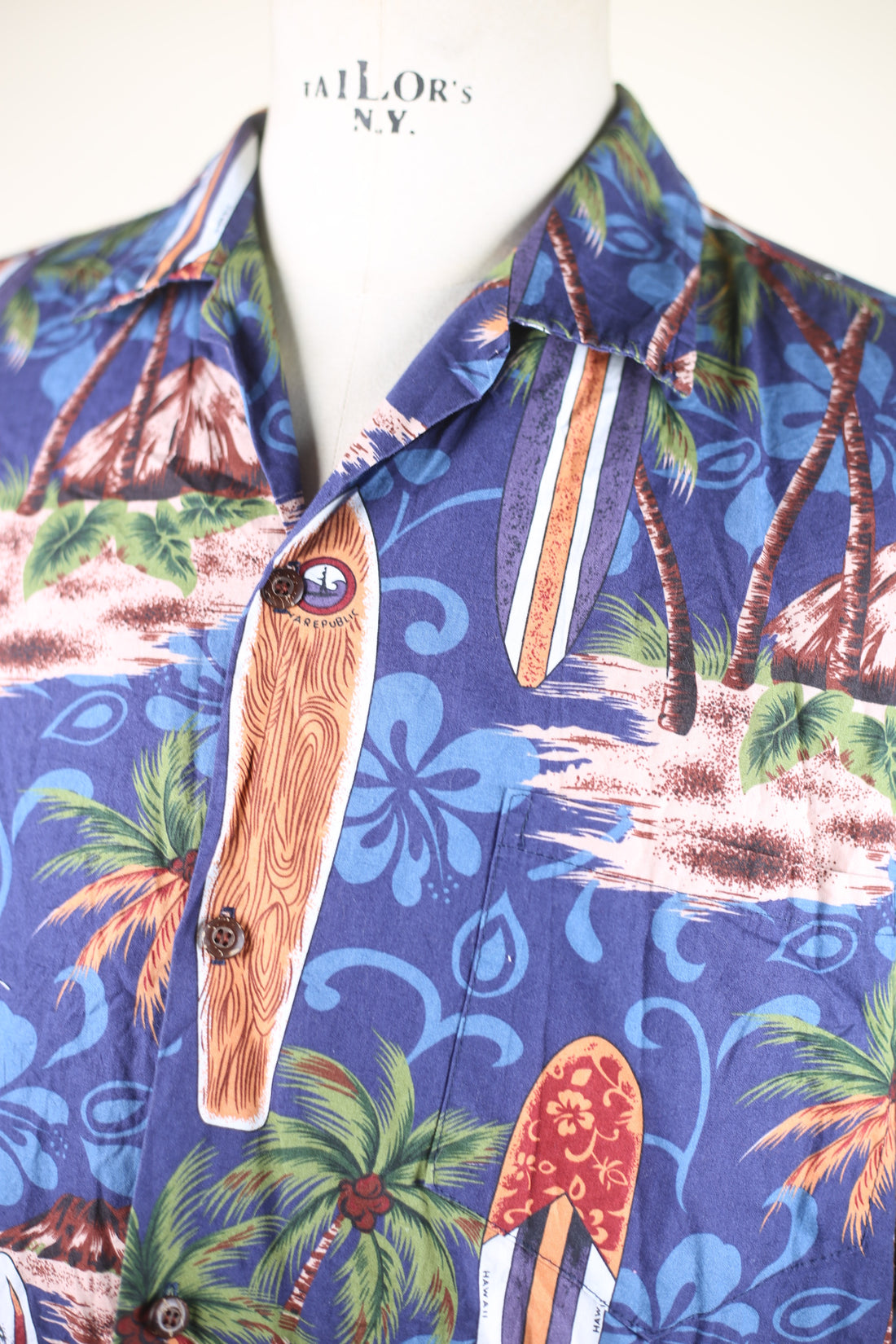 Camicia Hawaiana MADE IN HAWAII  - L - 2