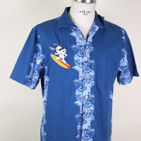 Camicia Hawaiana con ricamo     - M  -