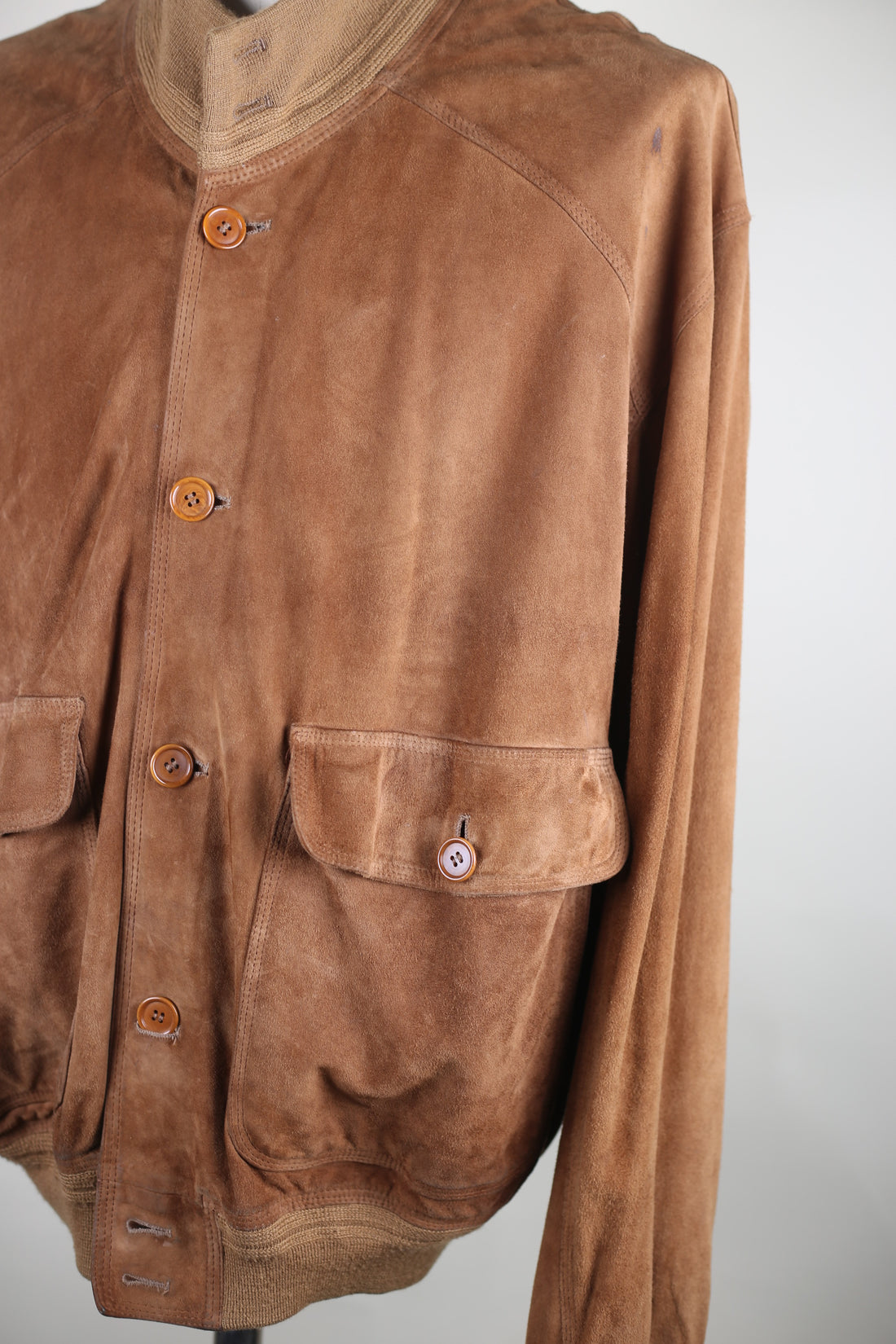 Real leather reindeer jacket - XL it -