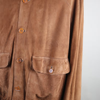 Real leather reindeer jacket - XL it -