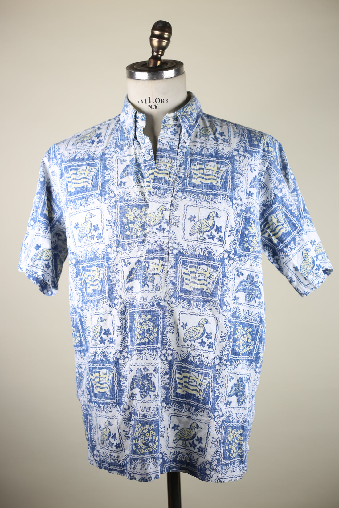 POLO Hawaiian Shirt MADE IN HAWAII - L -