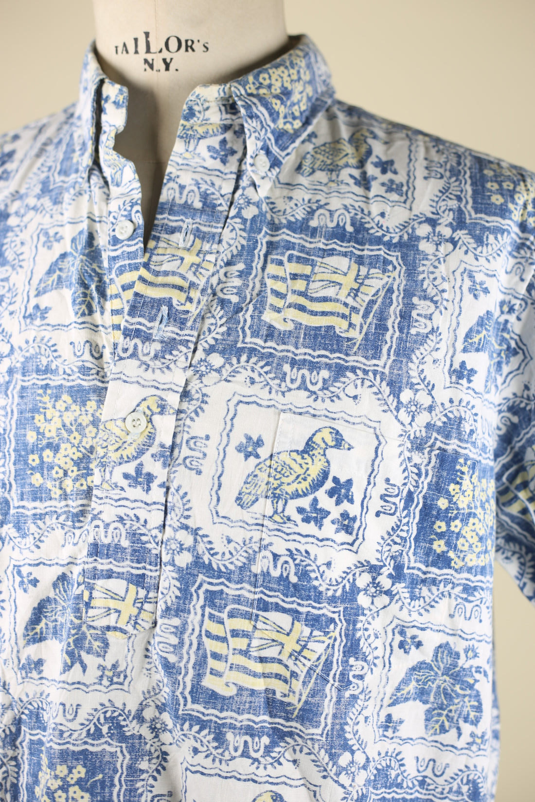 POLO Hawaiian Shirt MADE IN HAWAII - L -