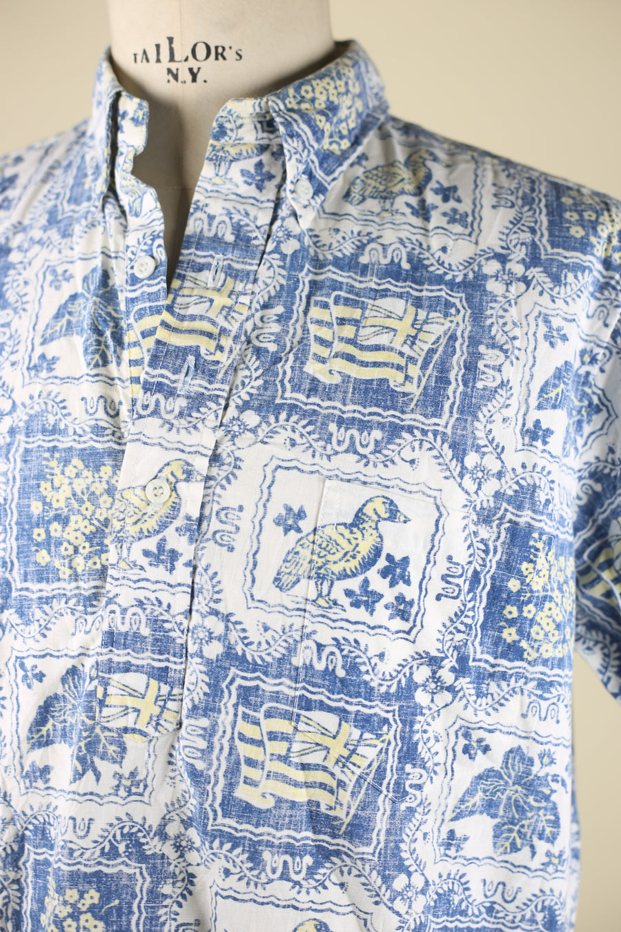 POLO Hawaiian Shirt MADE IN HAWAII - L -