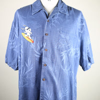 Camicia Hawaiana   con ricamo  -  L -
