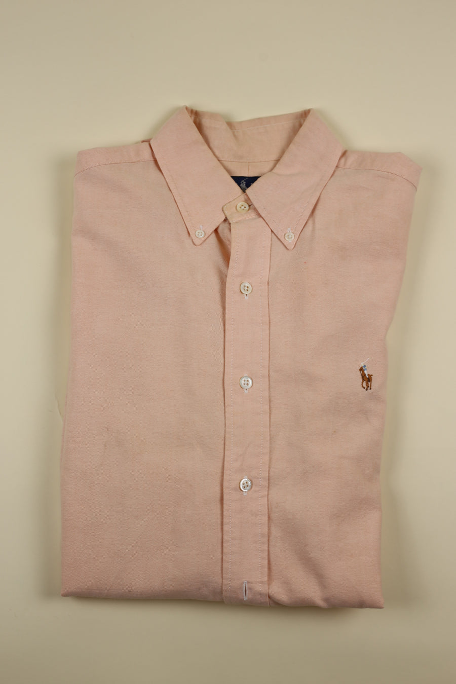 BUTTON DOWN RL SHIRT - L -