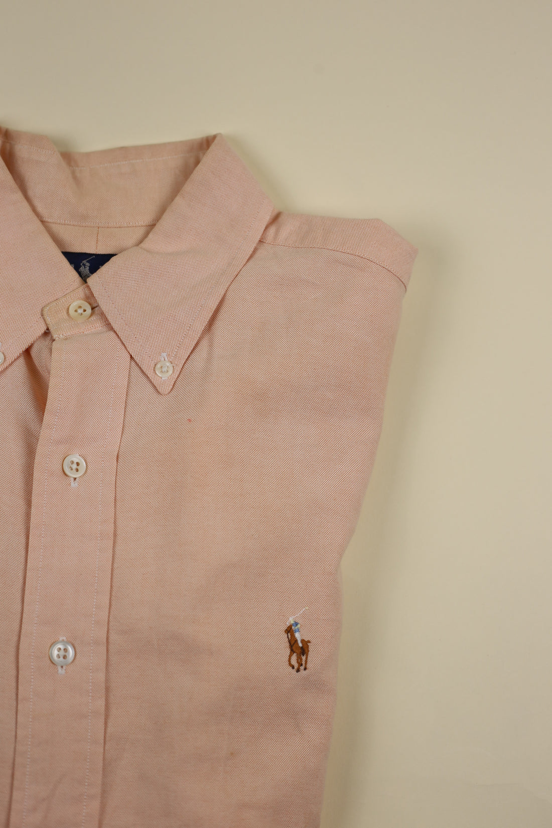 BUTTON DOWN RL SHIRT - L -