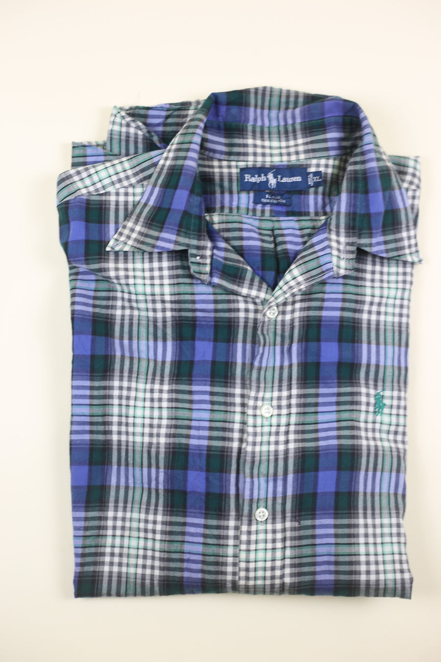 CAMICIA BUTTON DOWN RL   -  XL -