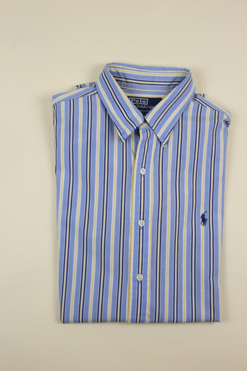 BUTTON DOWN RL SHIRT - M -