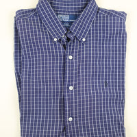 BUTTON DOWN RL SHIRT - L -