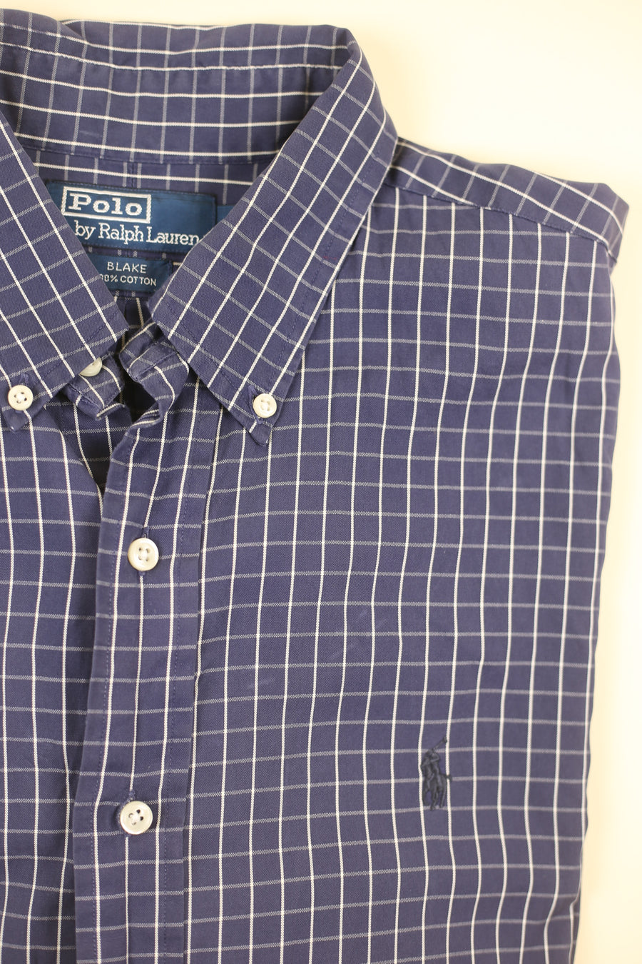 BUTTON DOWN RL SHIRT - L -