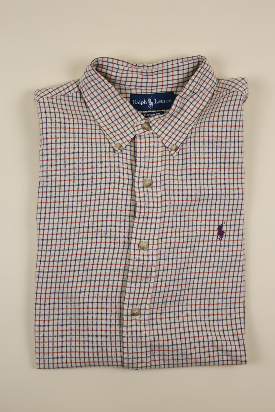 BUTTON DOWN RL SHIRT - L -