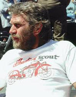 T-shirt tubolare   STEVE MCQUEEN INDIAN SCOUT