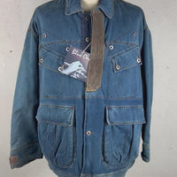 DEADSTOCK DENIM JUNGLE JACKET - L-