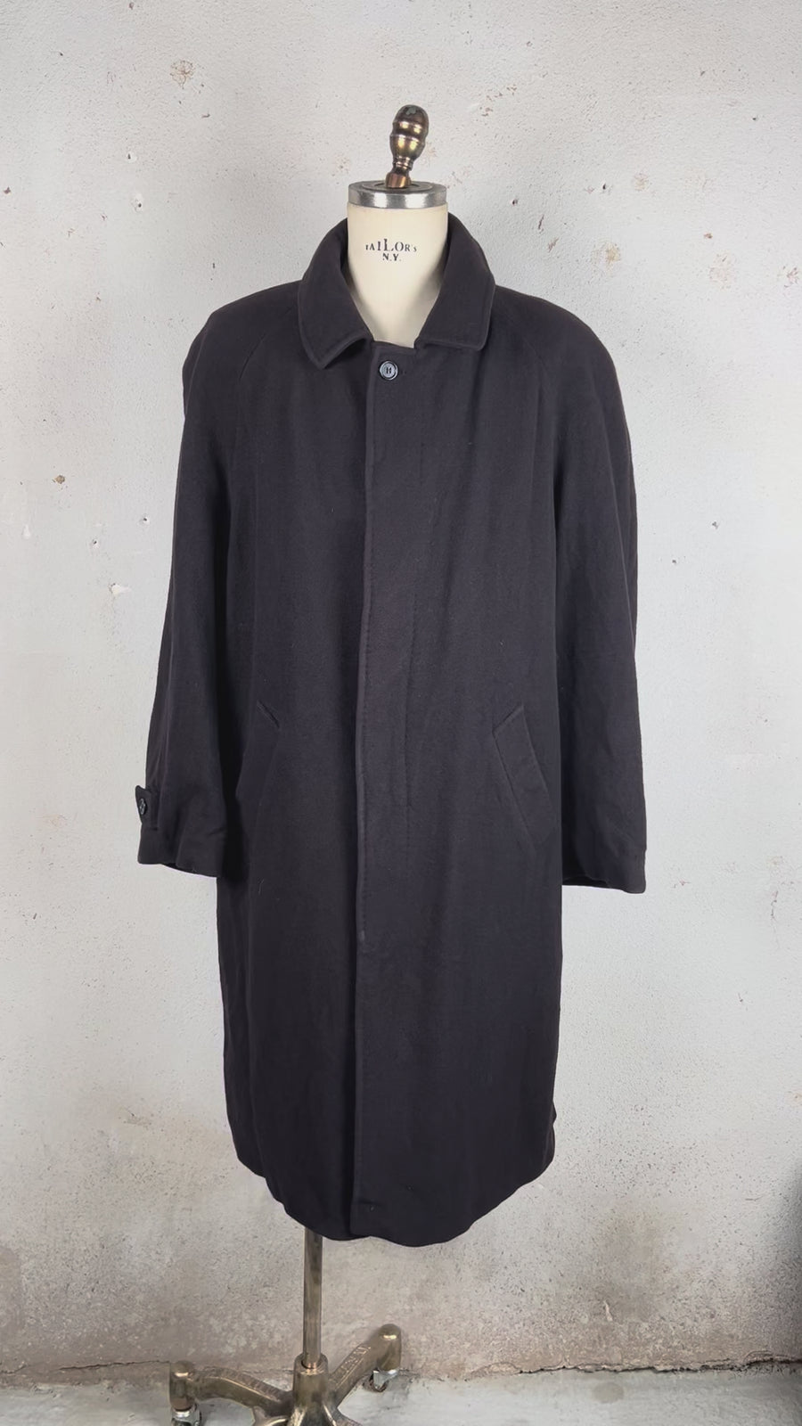 Loden  Vintage LANA E CASHMERE - XL -