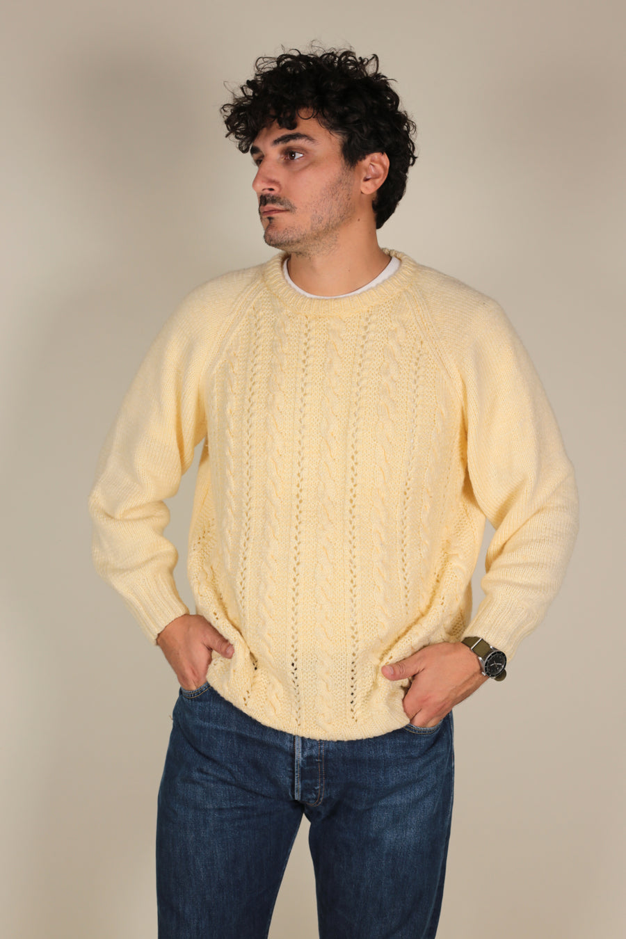 Aran sweater - XL -