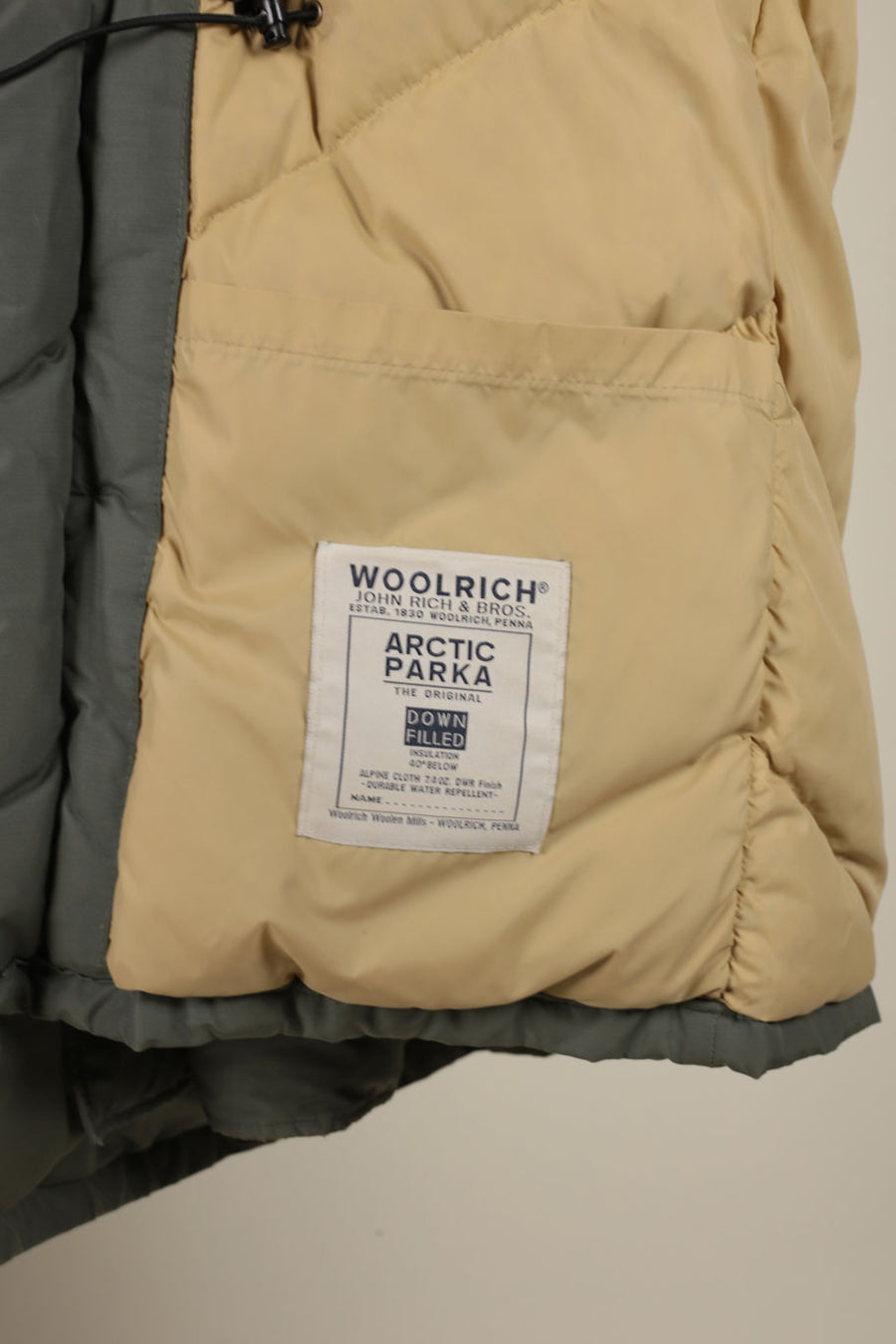 Wool rich Arctic parka -M-